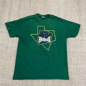 Vintage Fort Worth Brahmas shirt mens large green 2000s y2k NCAA